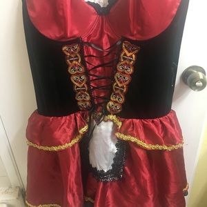 Red riding hood costume plus size